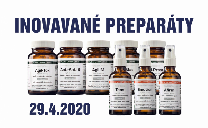 Inovované preparáty