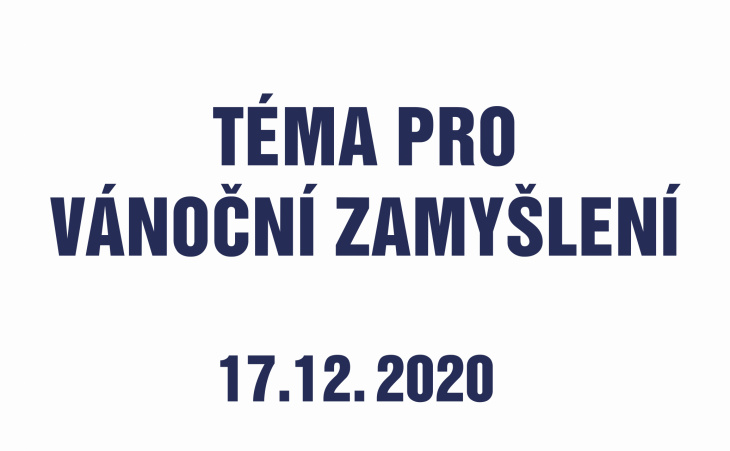 Téma pro vánoční zamyšlení