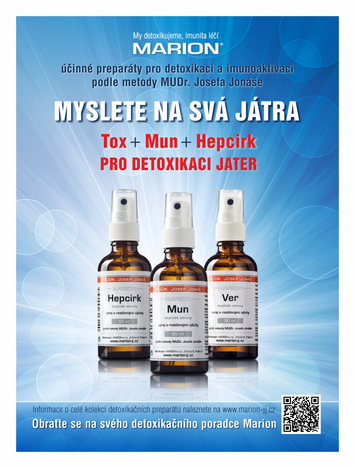Myslete na svá játra